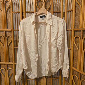 Spenser Jeremy vintage 100% silk button down